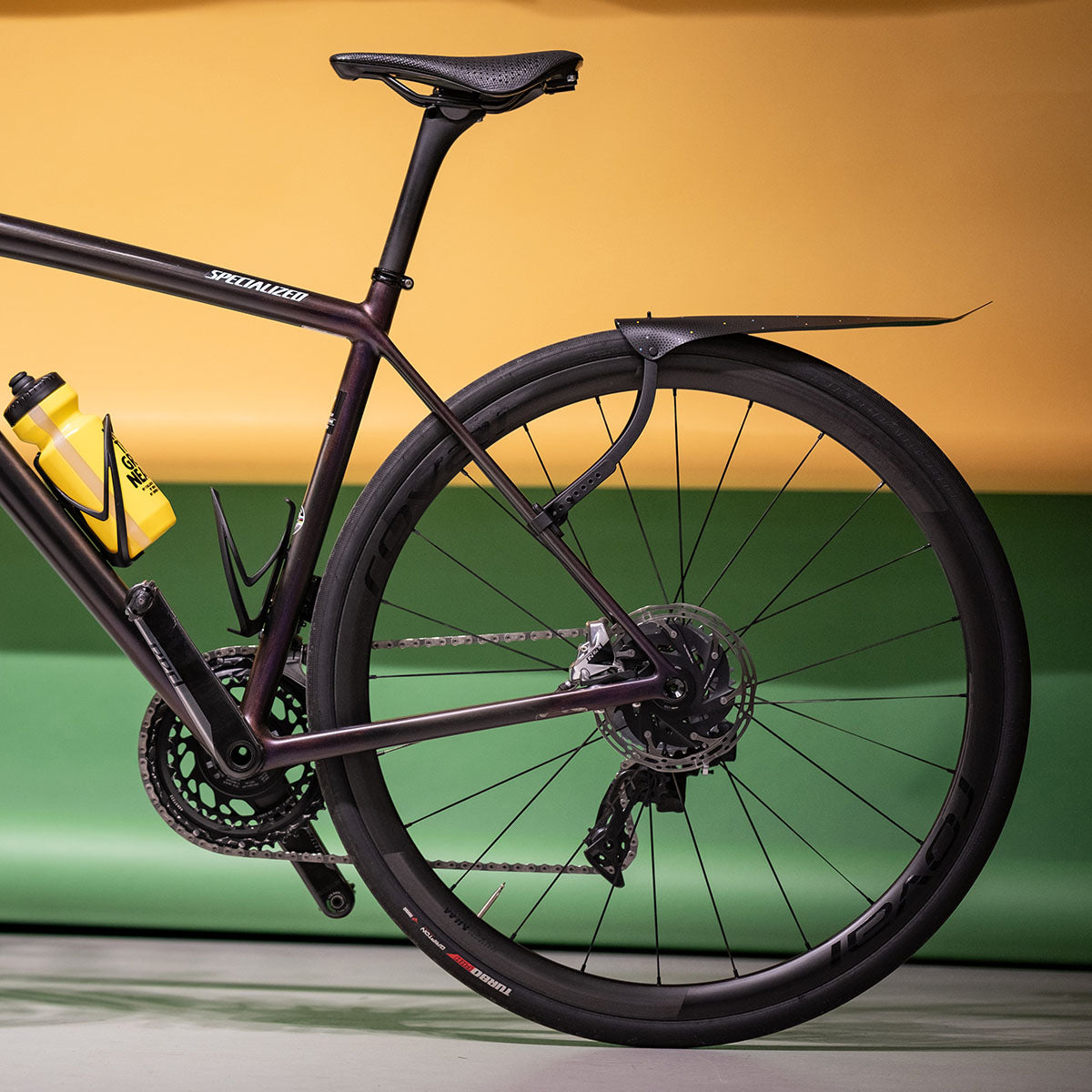 Ass Savers Win Wing 2 Road Rear Mudguard w/ Black Wishbone