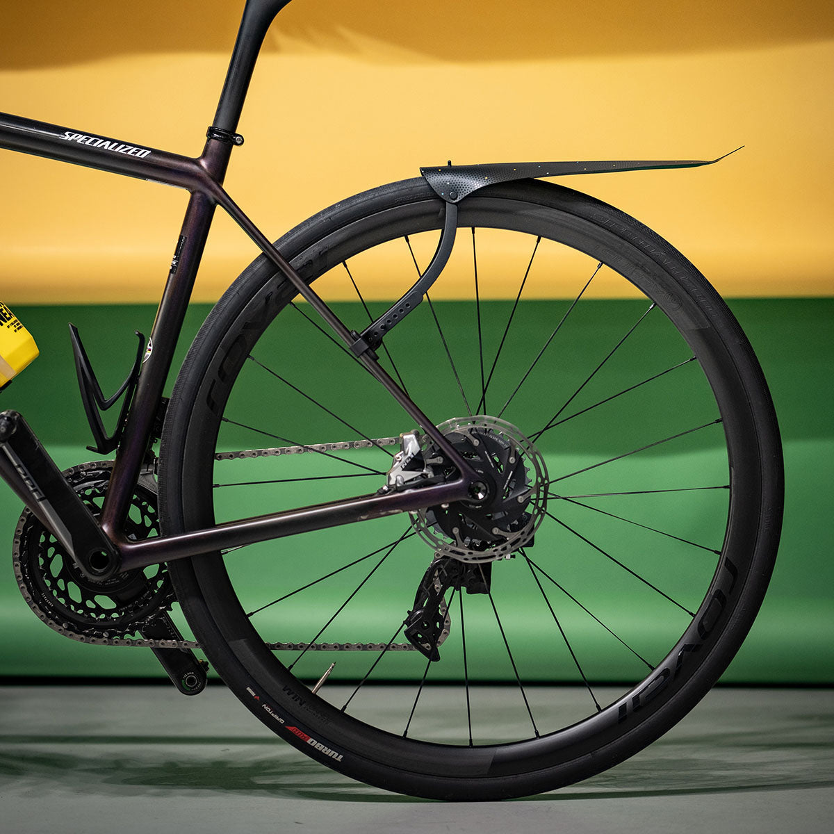 Ass Savers Win Wing 2 Road Rear Mudguard w/ Black Wishbone