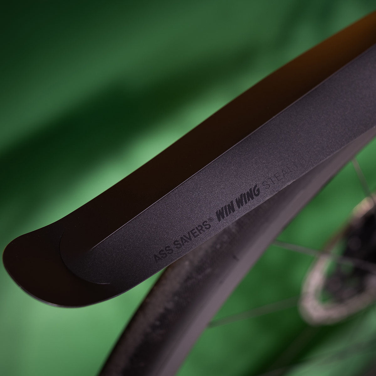 Ass Savers Win Wing 2 Road Rear Mudguard w/ Black Wishbone