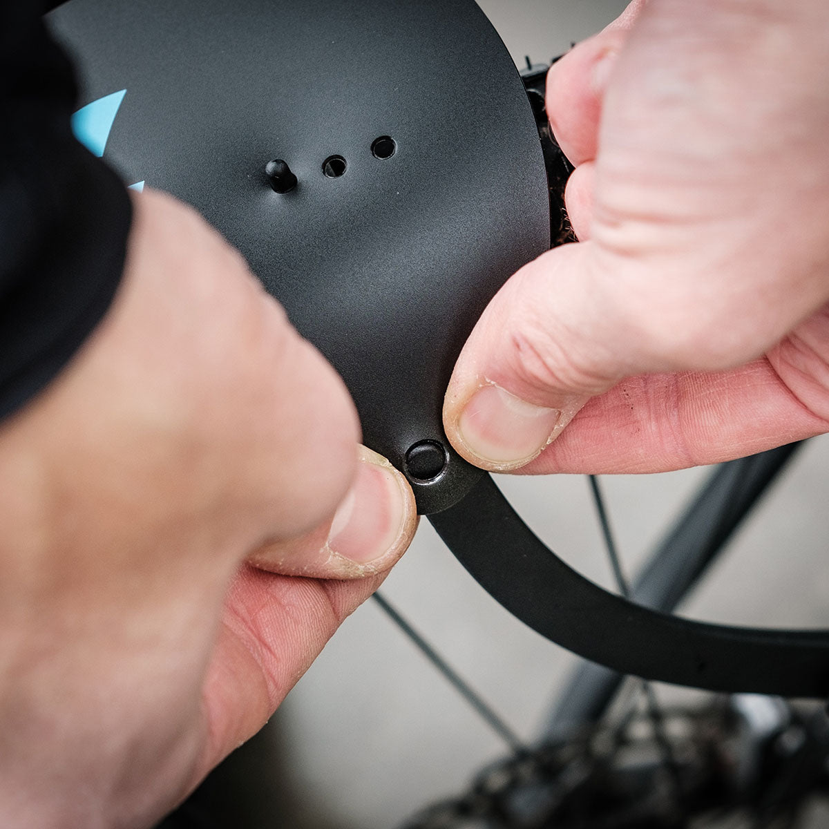 Ass Savers Win Wing 2 Road Rear Mudguard w/ Black Wishbone