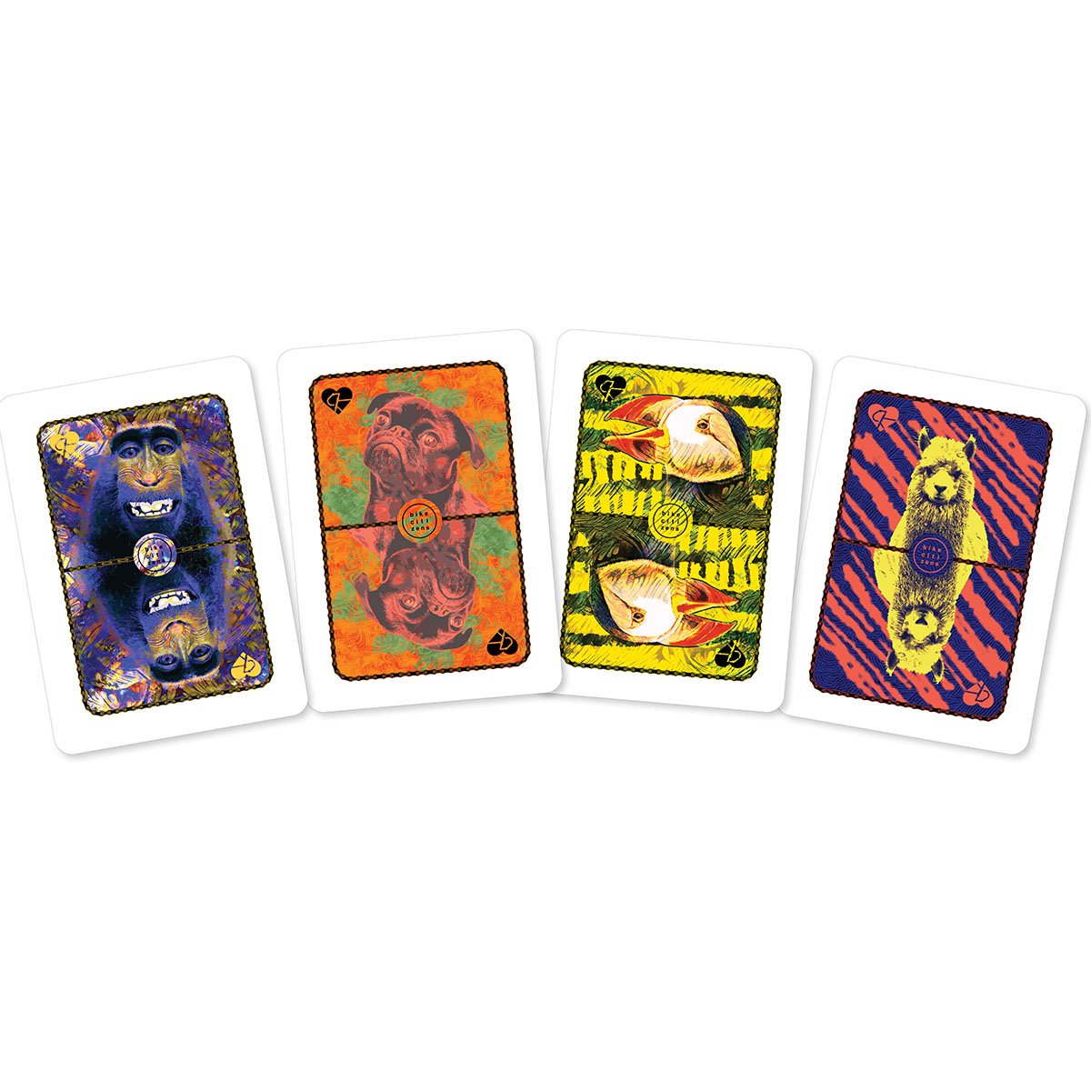 Bike Citizens - Reflective Spoke Cards - Animal Series (Set of 4)