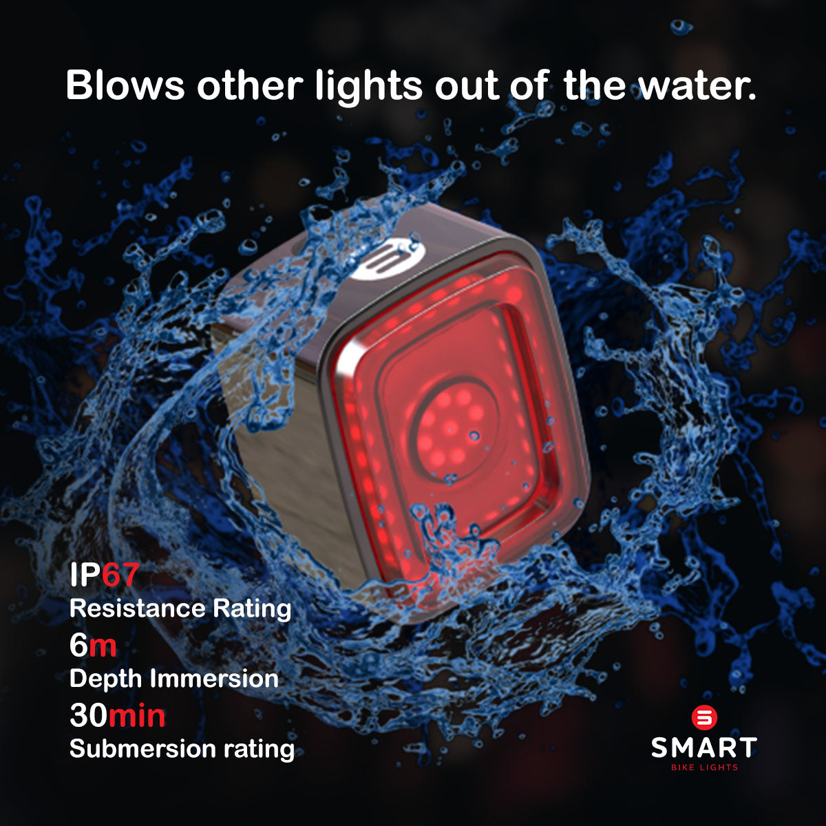 Hauteworks Vision Pro - Bicycle Tail Light