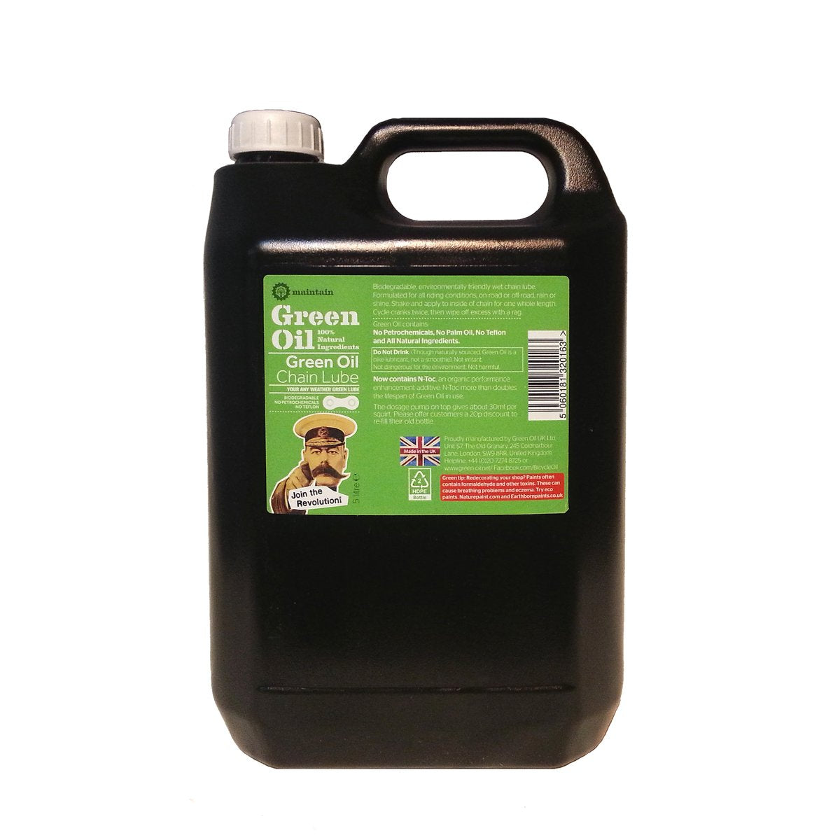 Green Oil - Chain Lube - Wet & Dry Conditions