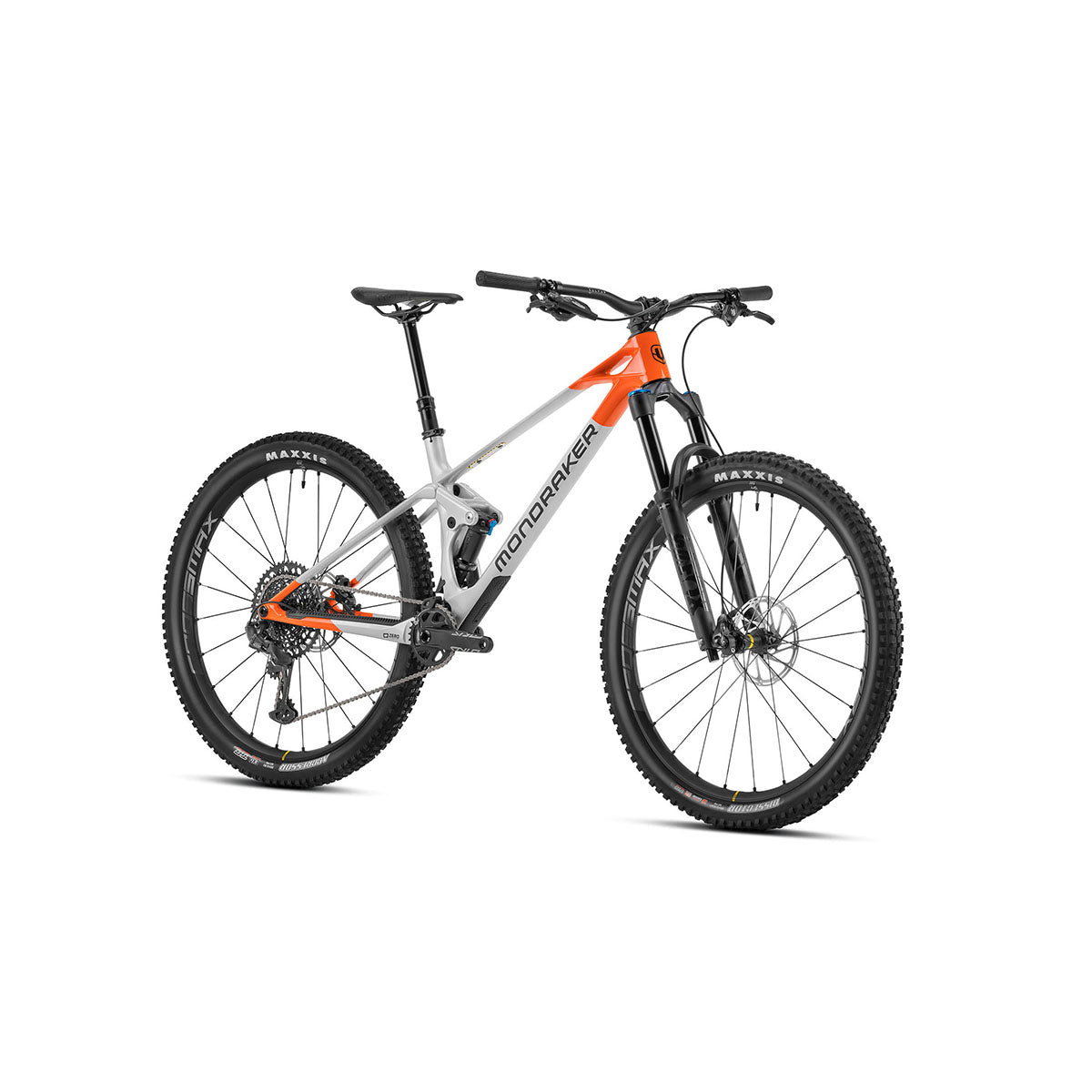 Mondraker - RAZE CARBON R Bike - Silver/Orange (TRAIL)