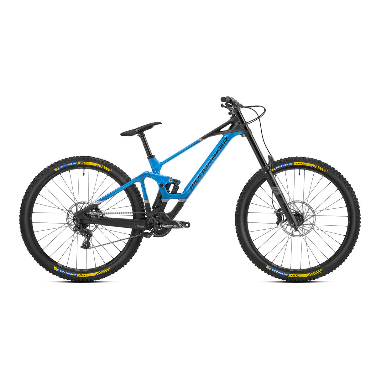 Mondraker - SUMMUM CARBON R Bike - Blue/Carbon/Silver (DOWNHILL)