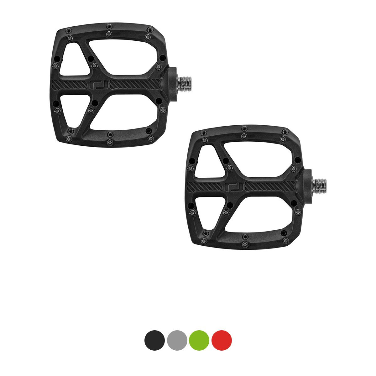 ONOFF RESIN MTB PEDAL (Gray / Black / Red / Green)