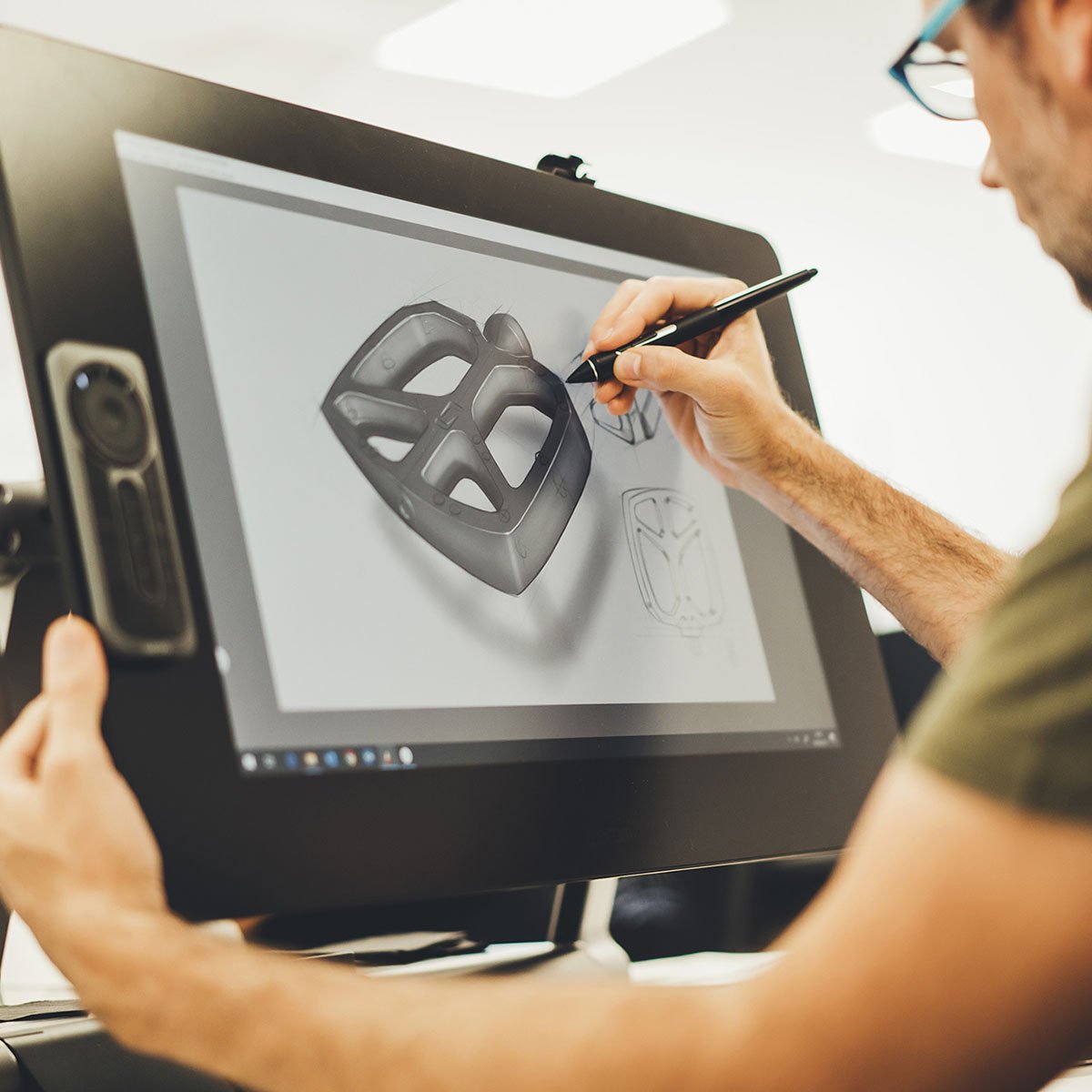 ONOFF RESIN MTB PEDAL (Gray / Black / Red / Green)