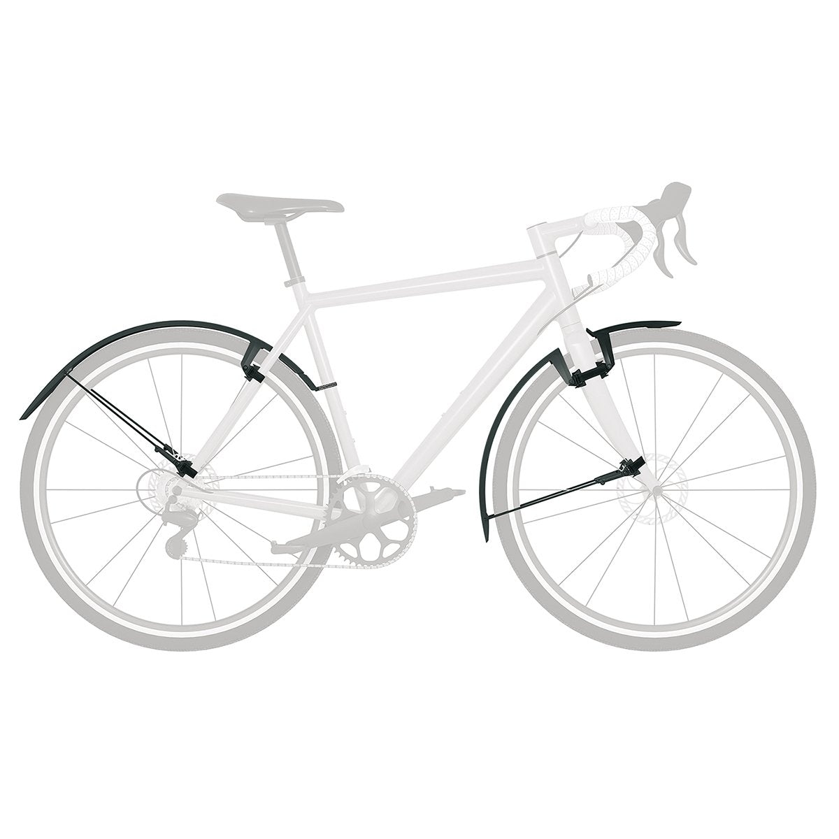 SKS - Gravel Bike Fender Set - Speedrocker Gravel, 27.5", 650b, 28"x32-42mm