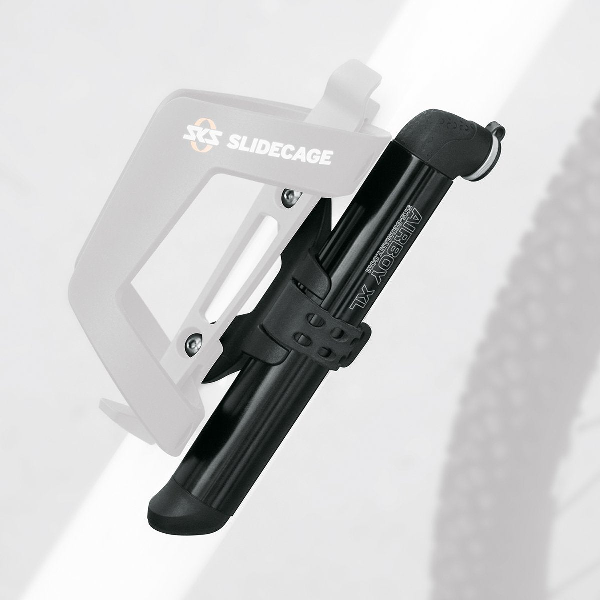 SKS - Mini Pump - Airboy XL (MultiValve Head) - 73 PSI