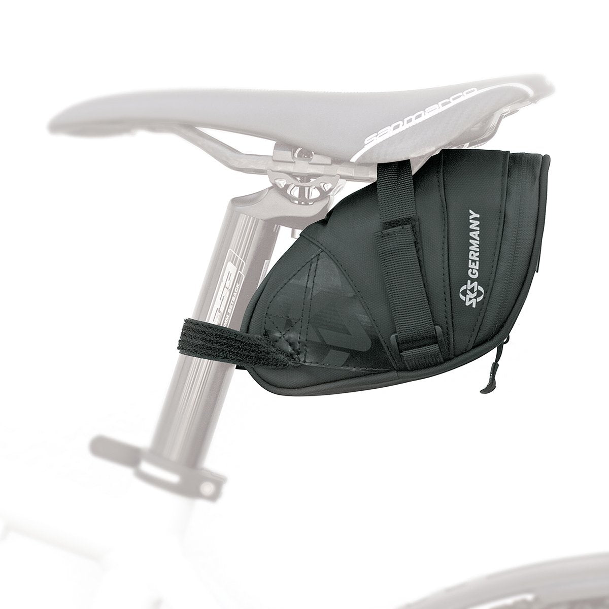 SKS - Bicycle Bag - Explorer Straps 800 - Saddlebag with a Hook and Loop Fastener - 800ml Capacity