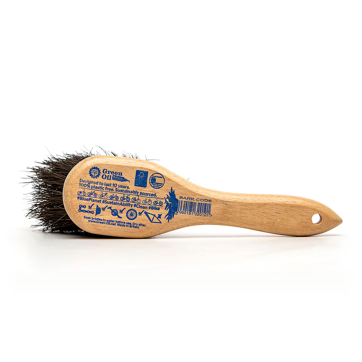 Green Oil - Bicycle Cleaning Brush, Eco Friendly, Sustainable Design