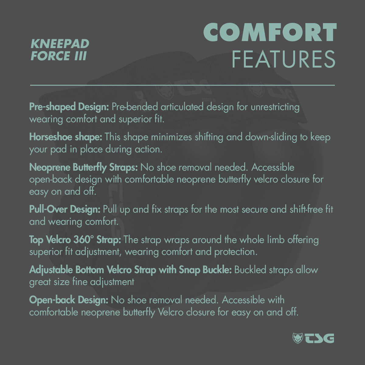 TSG - Kneepad Force III