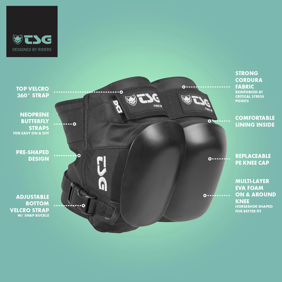 TSG - Kneepad Force III