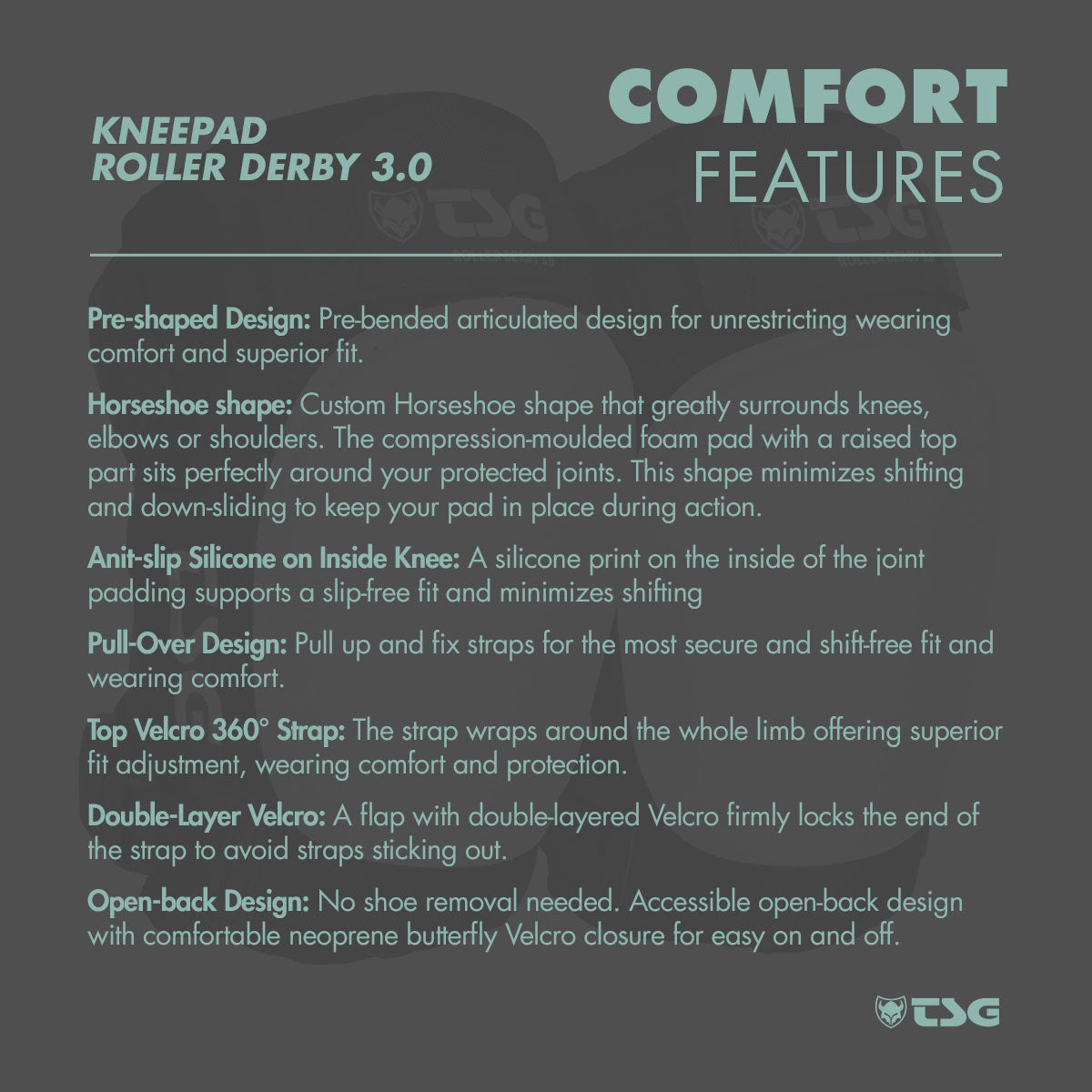 TSG - Kneepad Roller Derby 3.0