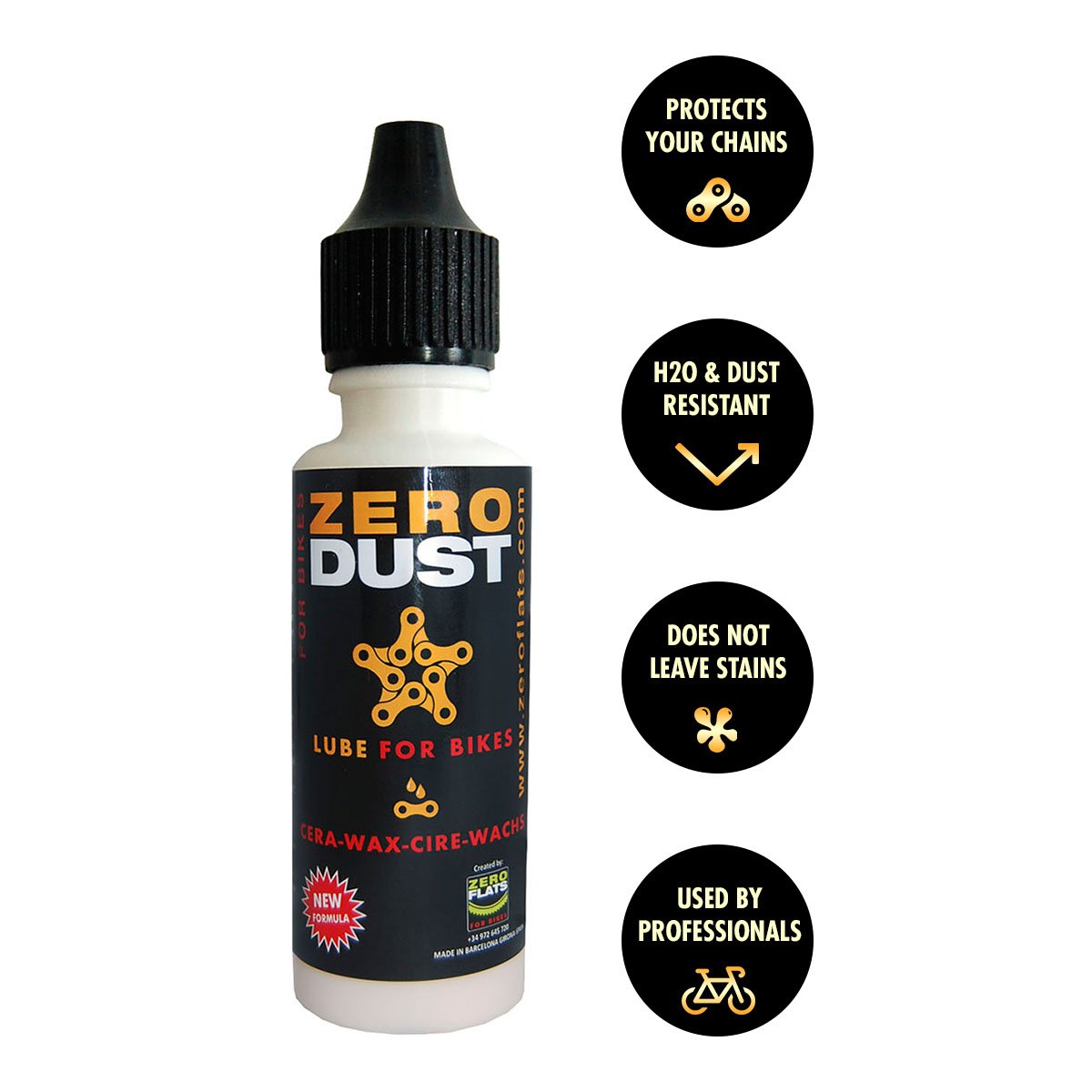 ZeroDust Chain Lube (15 ml - dosage for 1 bike)