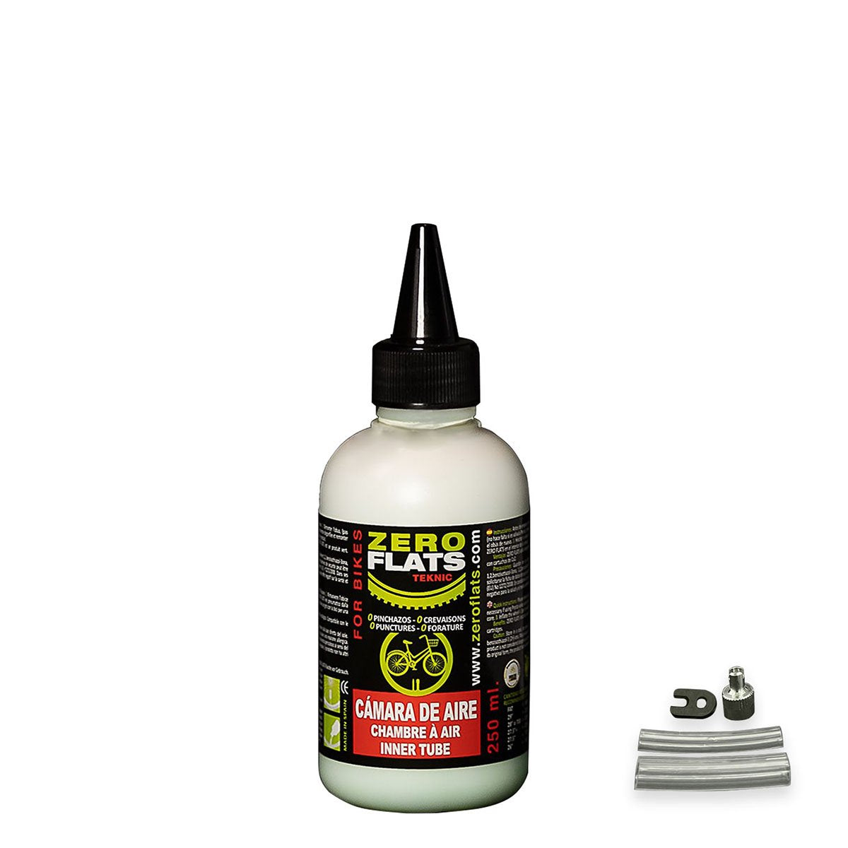 ZeroFlats Teknic Anti-puncture Sealant For Inner Tubes (250 ml)