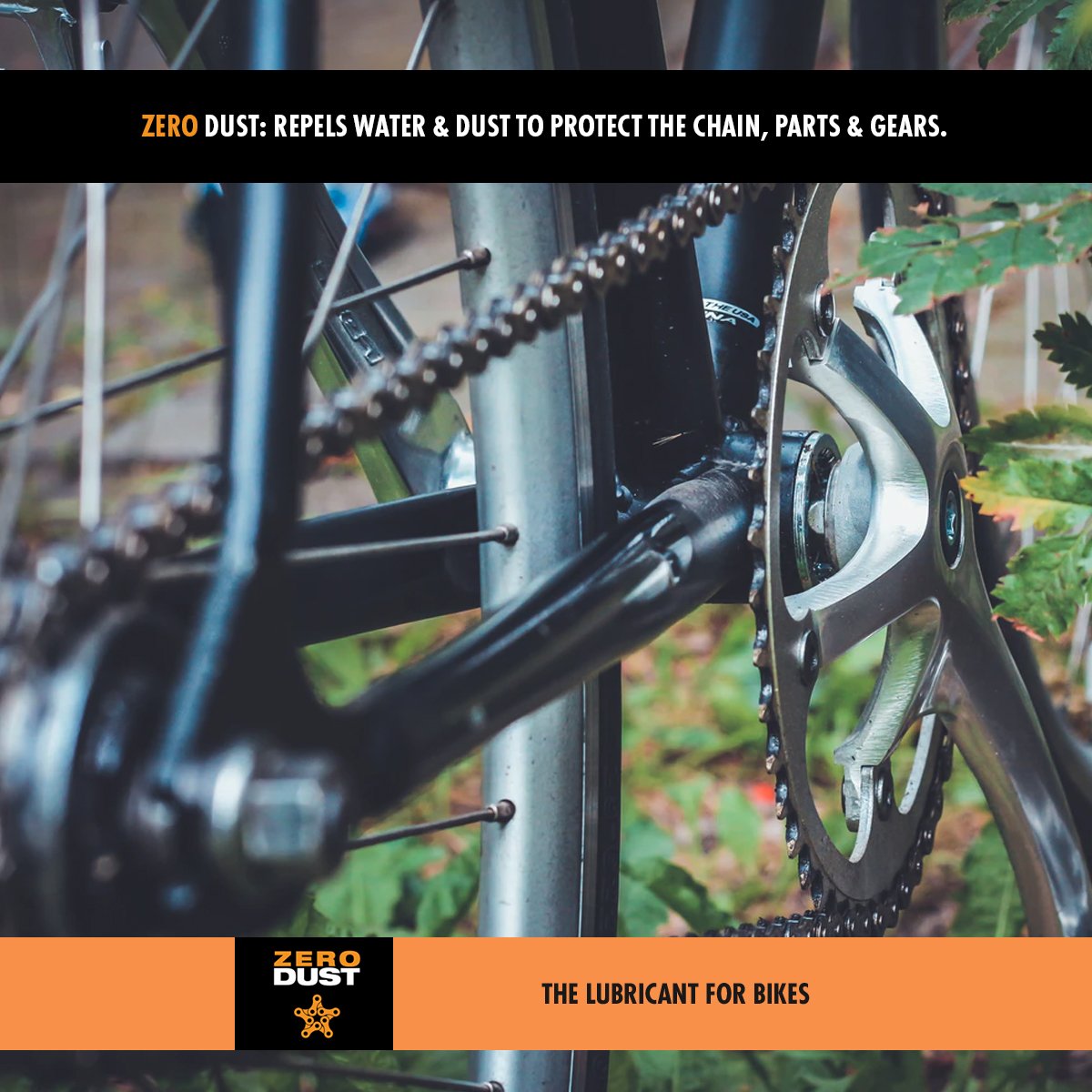 ZeroDust Chain Lube (120 ml - dosage for more than 2 bikes and for home) - Action Emporium