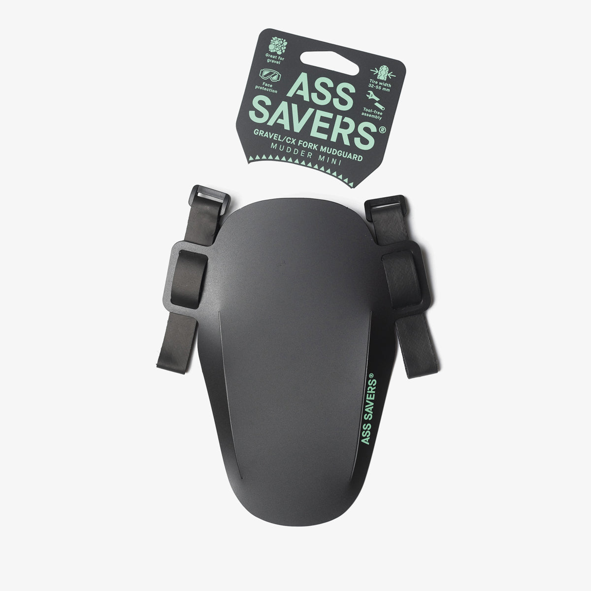 ASS SAVERS - Mudder Mini - Front Fender, 32-55mm - Action Emporium