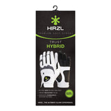 HIRZL Trust Hybrid - Golf Gloves - White / Black (Buy 2, Get 10% off)