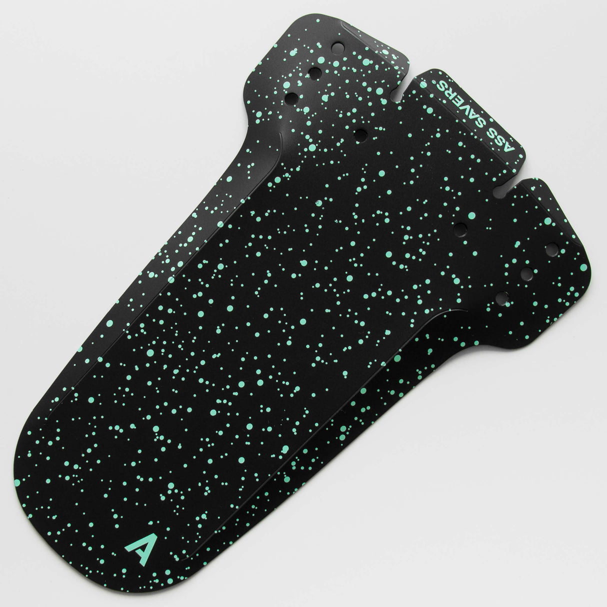 ASS SAVERS - Mudder - Front Fender - Turquoise Dots - Action Emporium
