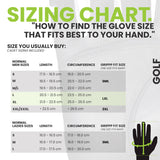 HIRZL Trust Hybrid Plus (+) - Golf Gloves - Orange