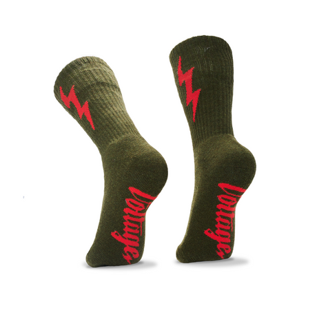 Shock & Awe Issue Magic Merino Wool Socks
