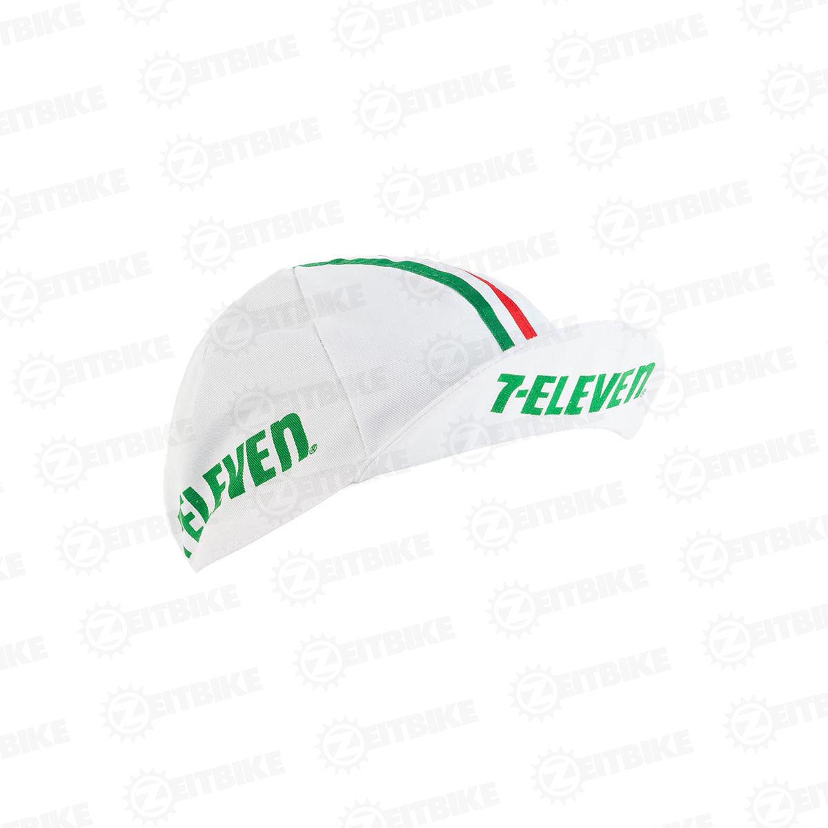 ZEITBIKE - Vintage Cycling Cap - 7-Eleven |  | Anti Sweat Caps | for Stand Alone or Under Helmet | Team Jersey Cap Outdoor Cap