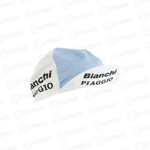 Cycling Cap - Vintage - Bianchi Piaggio |  | Anti Sweat Caps | for Stand Alone or Under Helmet | Team Jersey Cap Outdoor Cap
