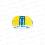 ZEITBIKE - Vintage Cycling Cap - Del Tongo  | Anti Sweat Caps | for Stand Alone or Under Helmet | Team Jersey Cap Outdoor Cap