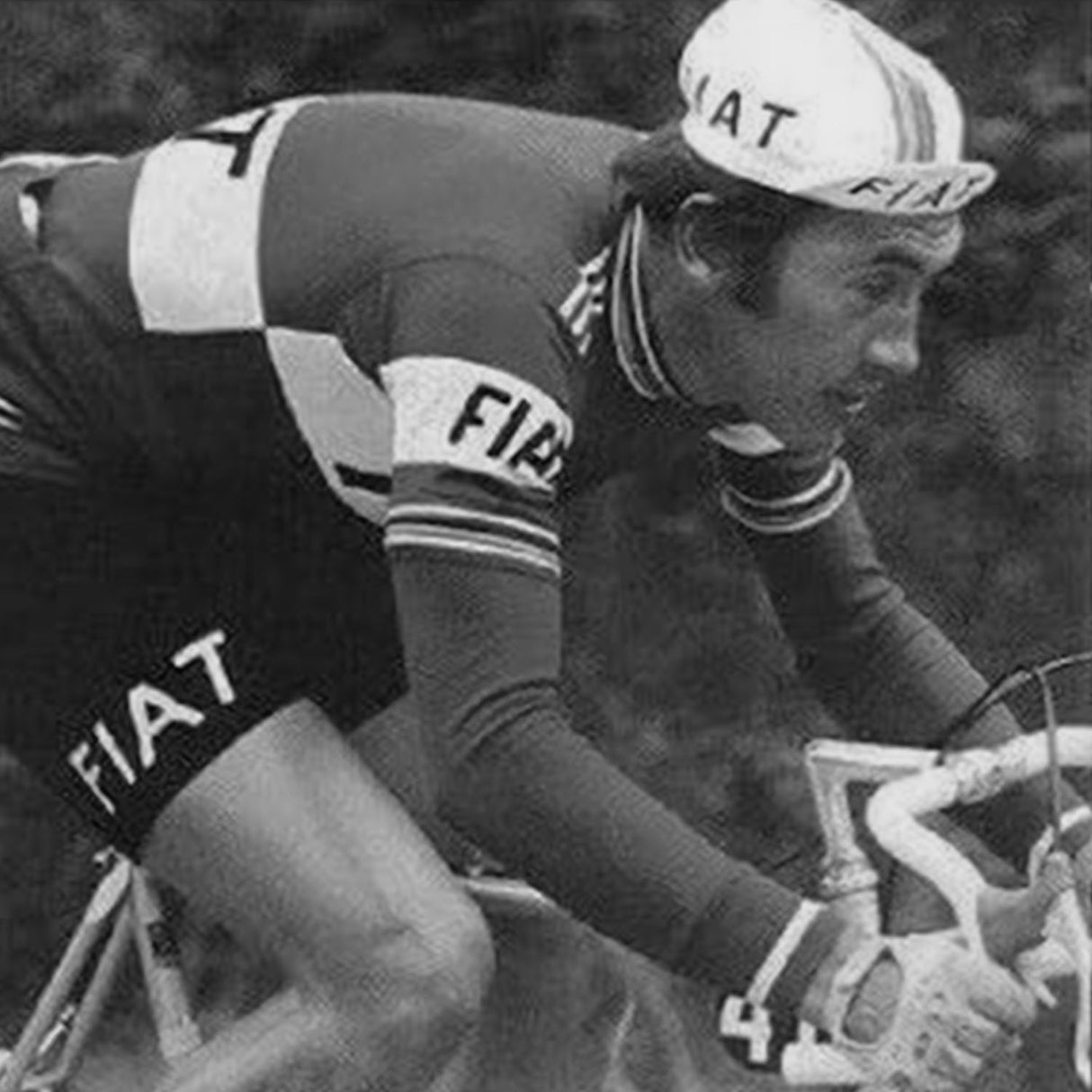 ZEITBIKE - Vintage Cycling Cap - Fiat  | Anti Sweat Caps | for Stand Alone or Under Helmet | Team Jersey Cap Outdoor Cap