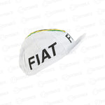 ZEITBIKE - Vintage Cycling Cap - Fiat  | Anti Sweat Caps | for Stand Alone or Under Helmet | Team Jersey Cap Outdoor Cap
