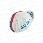 ZEITBIKE - Vintage Cycling Cap - Gazzola  | Anti Sweat Caps | for Stand Alone or Under Helmet | Team Jersey Cap Outdoor Cap