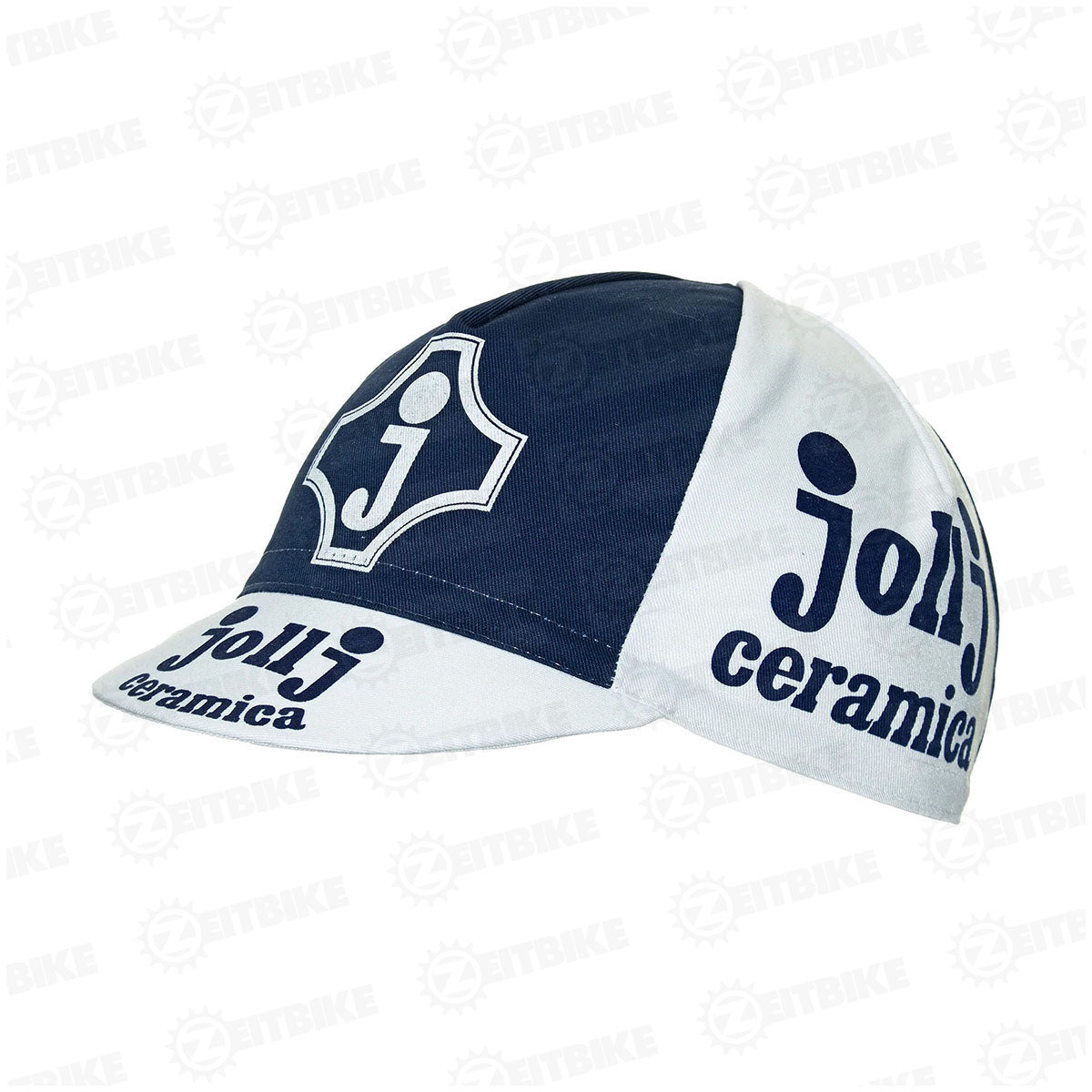 ZEITBIKE - Vintage Cycling Cap - Jollj Ceramica  | Anti Sweat Caps | for Stand Alone or Under Helmet | Team Jersey Cap Outdoor Cap