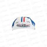 ZEITBIKE - Vintage Cycling Cap - Peugeot Cycles  | Anti Sweat Caps | for Stand Alone or Under Helmet | Team Jersey Cap Outdoor Cap