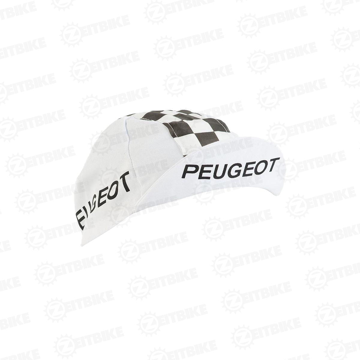 ZEITBIKE - Vintage Cycling Cap - Peugeot  | Anti Sweat Caps | for Stand Alone or Under Helmet | Team Jersey Cap Outdoor Cap