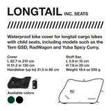 BikeParka - Bike Covers - Longtail with Seats