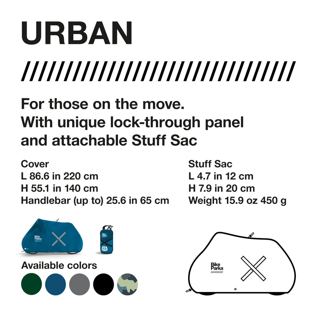 BikeParka - Bike Covers - Urban