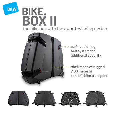 B&W Protection/Transport - Bike Box II - Bike travel case