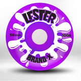 Lester Kasai HARD TRANSLUCENT Wheels 56mm/100a