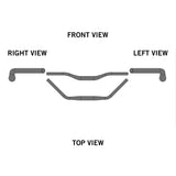 Ergotec - Trekking i Handlebar - 31.8 mm - Black Sandblasted