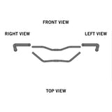 Ergotec Handlebar City-Cruiser (25.4, GW635, GL190, GH41, 42° | Alu Look | MAS-Nb 1,2mm)