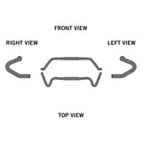 Ergotec Handlebar Gravel (31.8, GW440mm/580mm,0, 30° | Black Sandblasted)