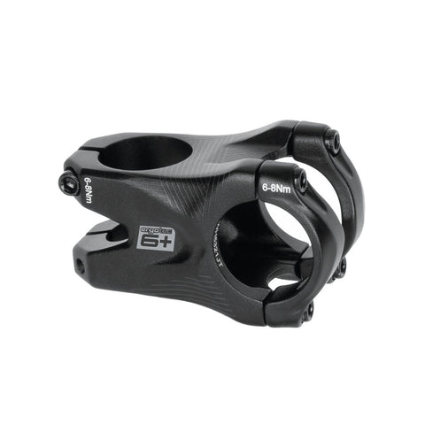 Ergotec Stem Bass 6+ (Ahead 28.6/31.8, 45mm, 0° | Black Sandblasted)
