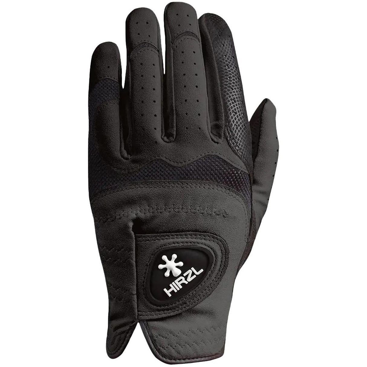 HIRZL Trust Hybrid Plus (+) - Golf Gloves - Black