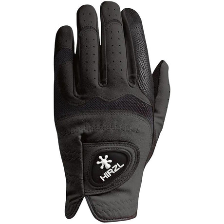 HIRZL Trust Hybrid Plus (+) - Golf Gloves - Black