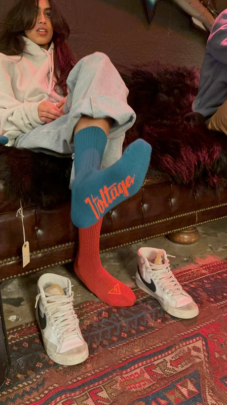 Blue Spruce Magic Merino Wool Socks