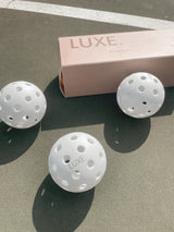 White Pickleballs - Pack of 3