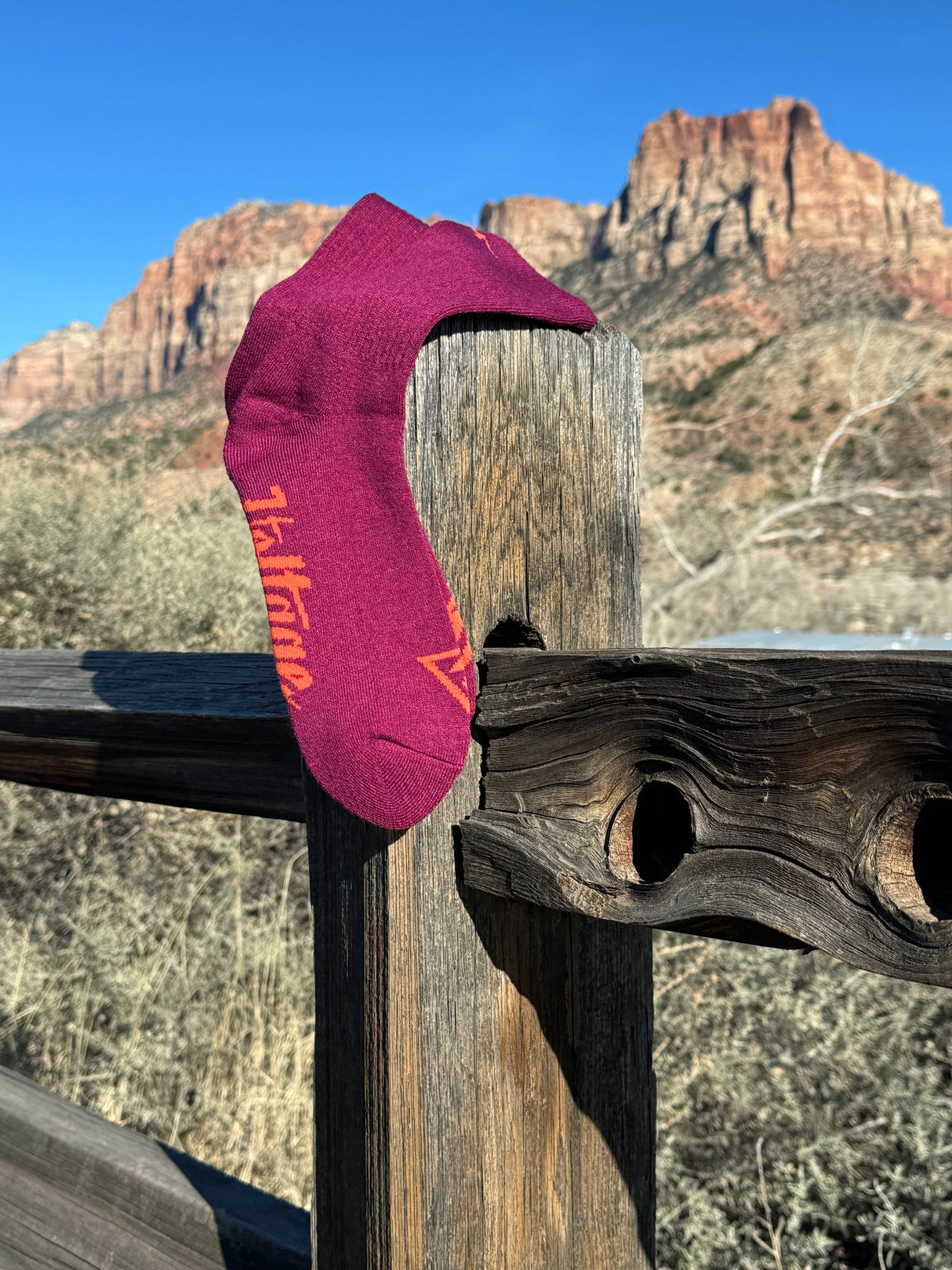 Merry Berry Magic Merino Wool Socks