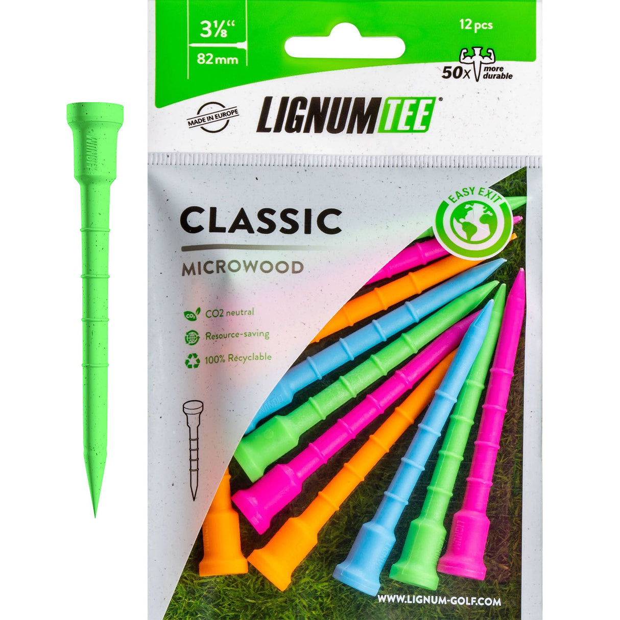 Lignum Tee - Classic Golf Tees