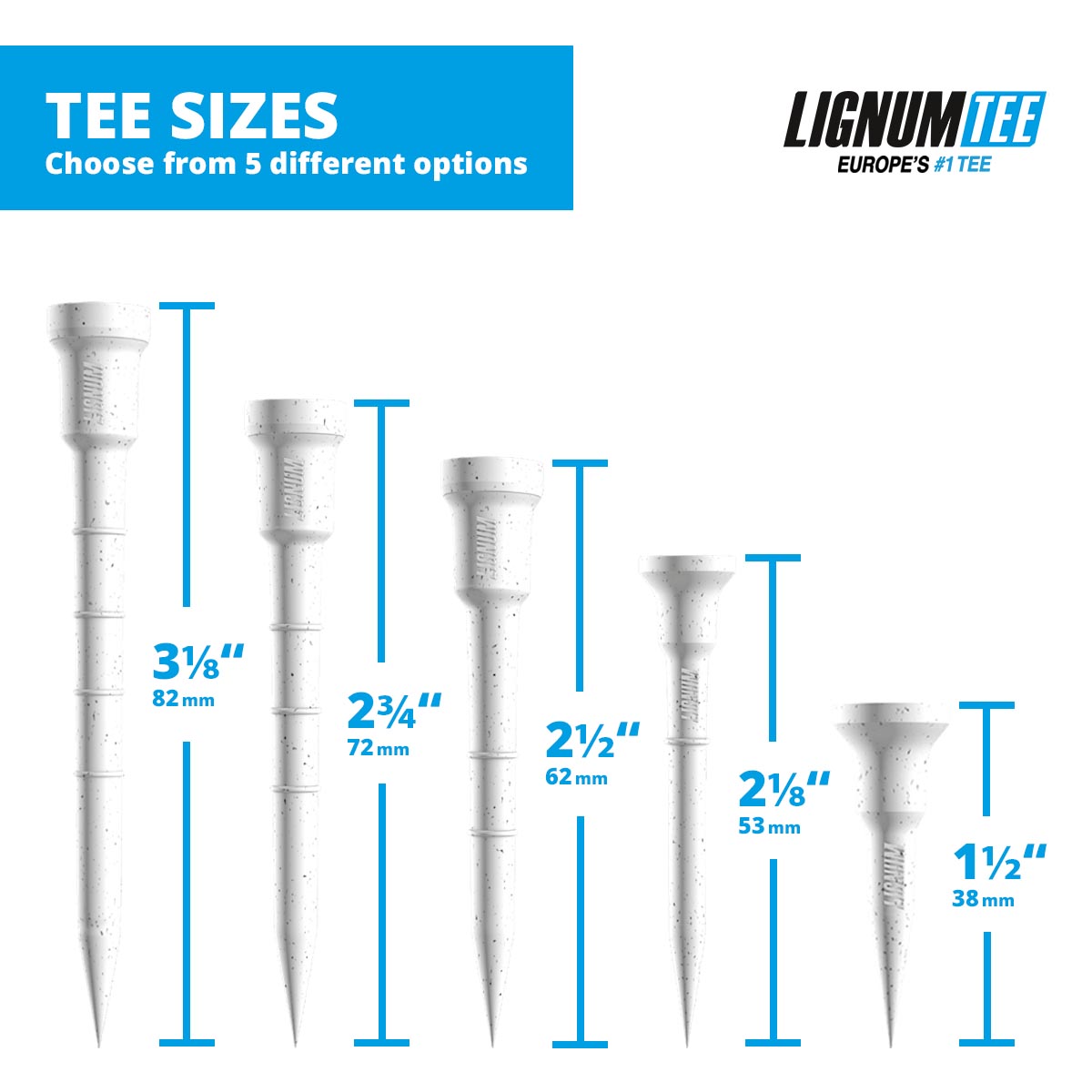Lignum Tee - Classic Golf Tees